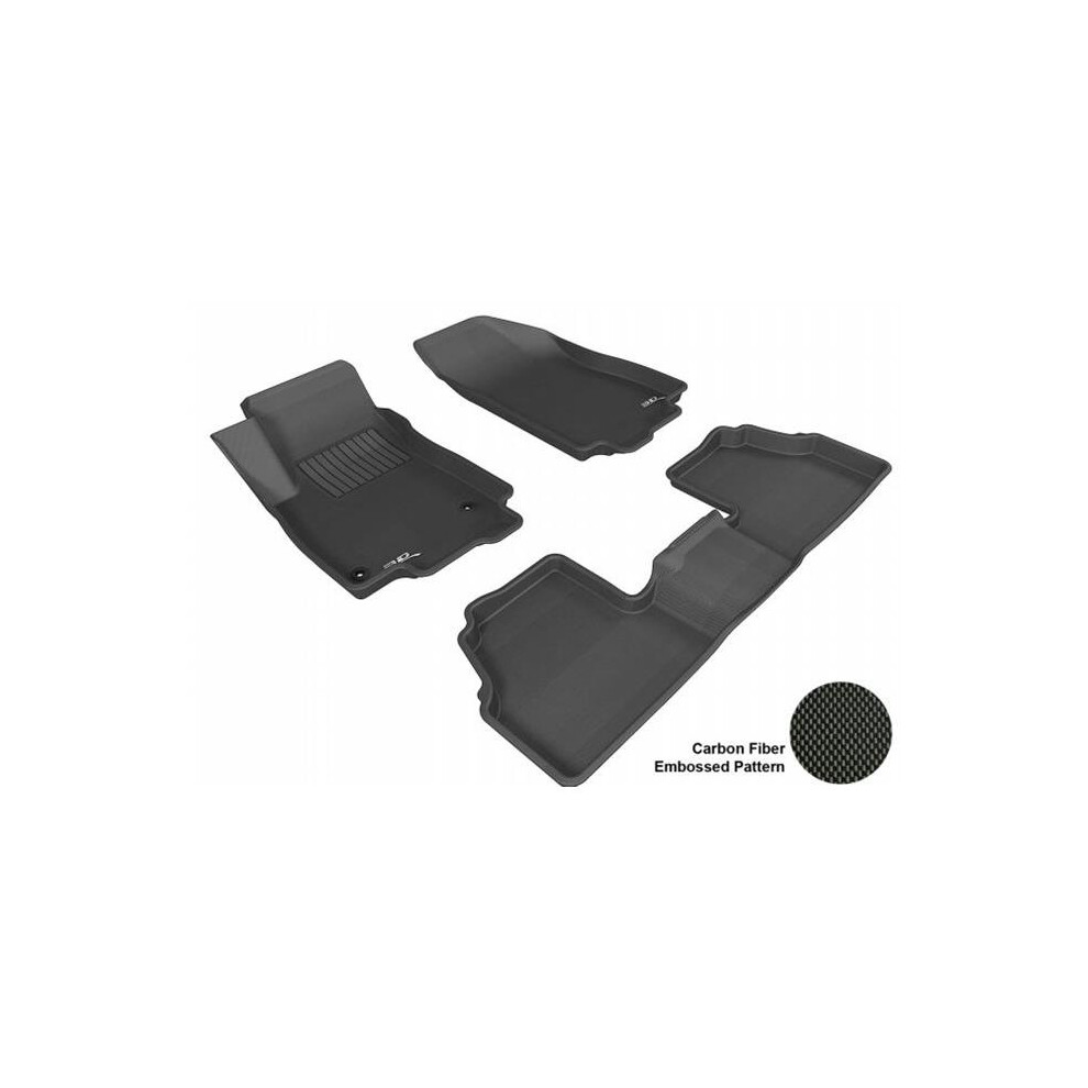 3D Maxpider L1bc01601509 Buick Encore 2013-2014 Kagu R1 R2 Floor Mat Black 842132051587