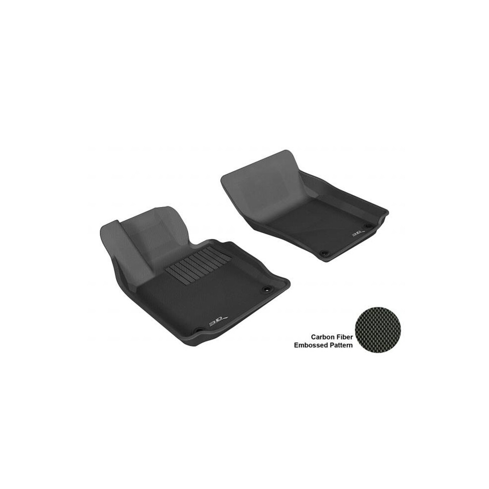 3D Maxpider L1po00611509 Porsche Panamera 2010-2014 Kagu R1 Floor Mat Black 842132055097