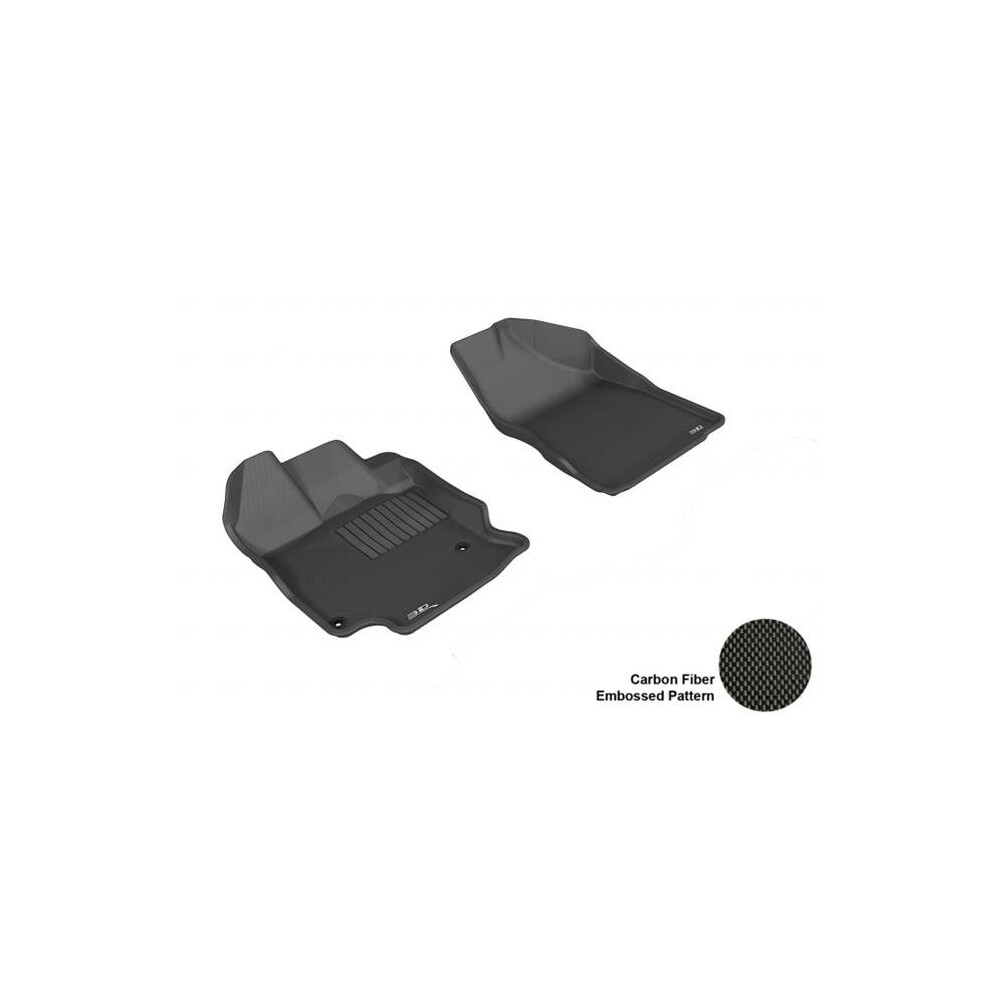 3D Maxpider L1ty13411509 Toyota Venza 2013-2014 Kagu R1 (Post) Floor Mat Black 842132056131