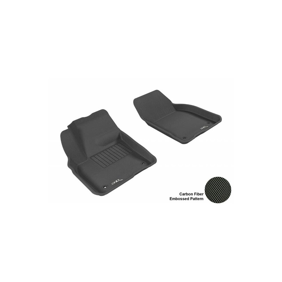 3D Maxpider L1vv00711509 Volvo C30 2007-2013 Kagu R1 Floor Mat Black 842132083960