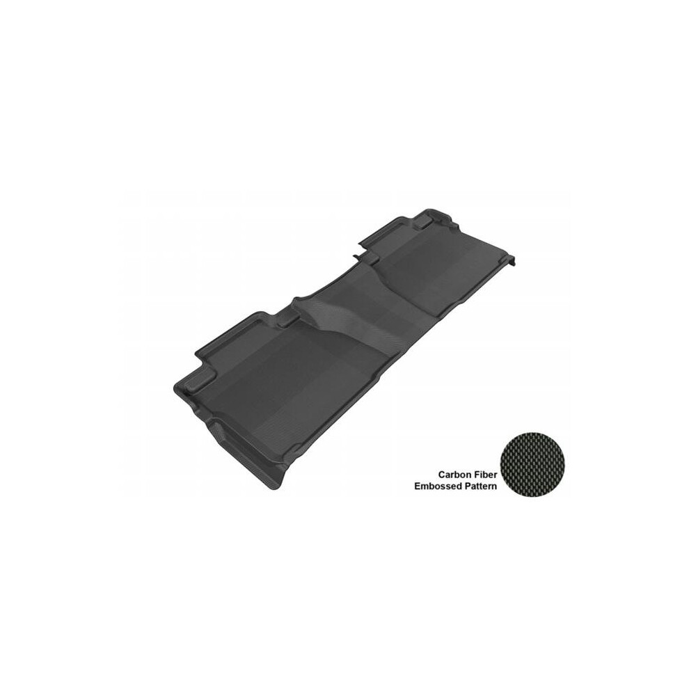 3D Maxpider L1ty15421509 Toyota Tundra 2014 Double Cab Kagu R2 Floor Mat Black 842132071271