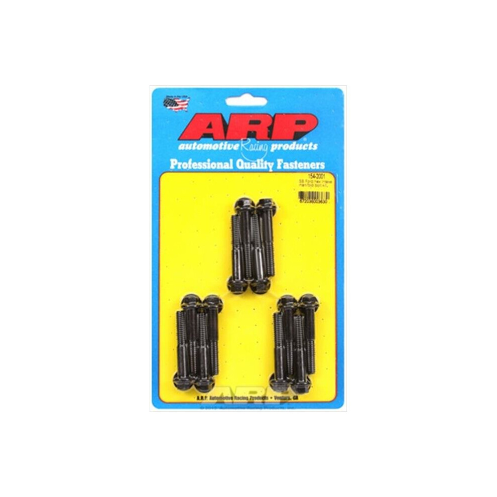 Arp 1542001 Chromoly Intake Manifold Bolt Kits Black 672036003630