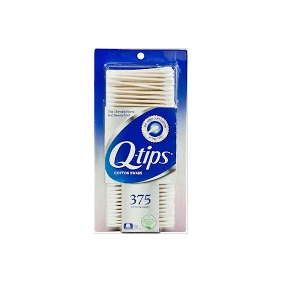 Q-Tips Cotton Swabs, 375 Count
