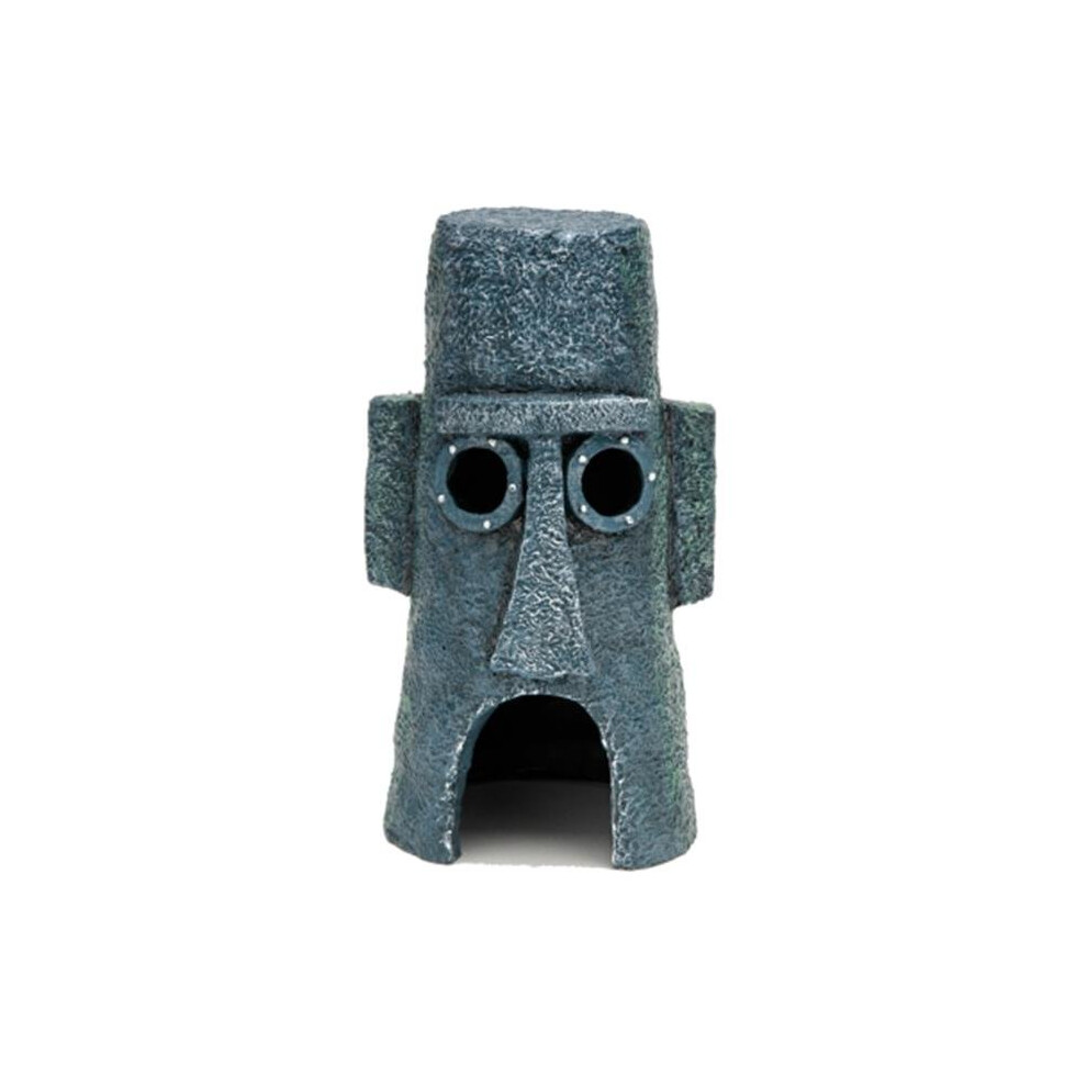 Penn Plax PP04580 Squidward Easter Island Home