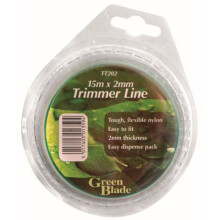 15m x 2mm Thick Strimmer Trimmer Line Cord Wire Tough Flexible Nylon Grass