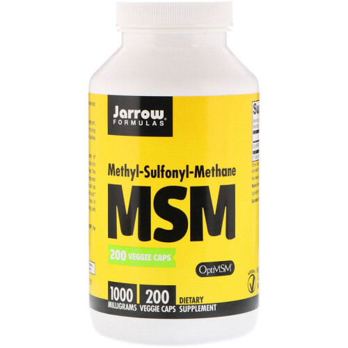 Jarrow Formulas, Vegan MSM, 1.000 mg, 200 Veggiecapsules