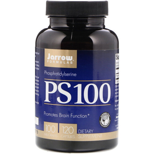 Jarrow Formulas, PS100, Phosphatidylsérine, 100 mg, 120 Capsules