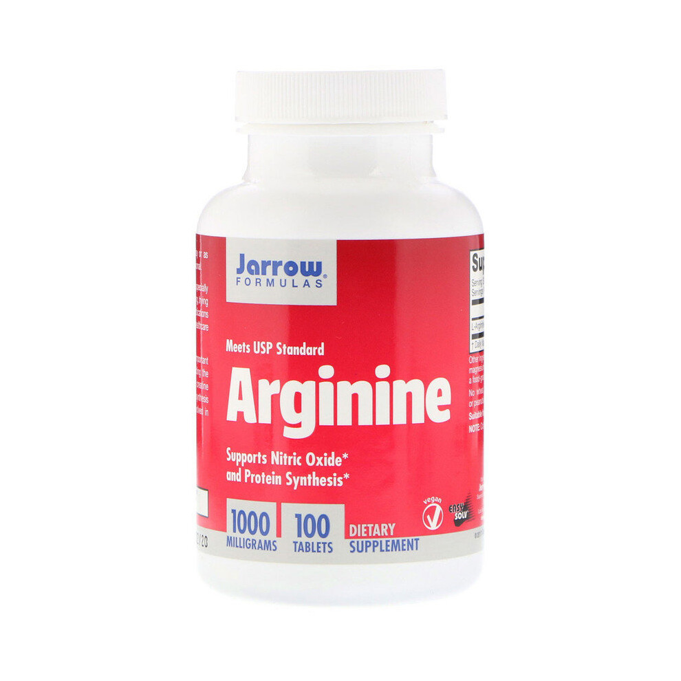 Jarrow Formulas , Arginine, 1000 Mg, 100 Tablets
