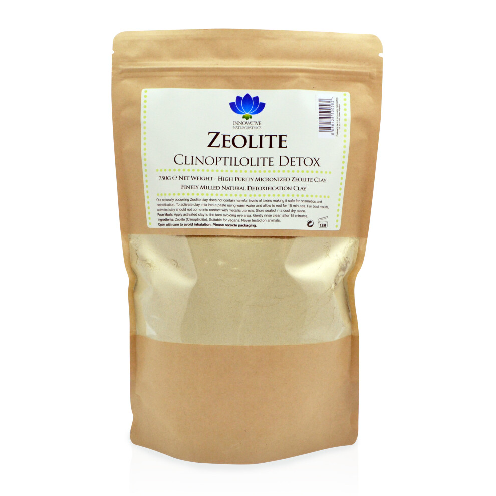 Innovative Naturopathics Micronized Zeolite Detox Powder - 750G