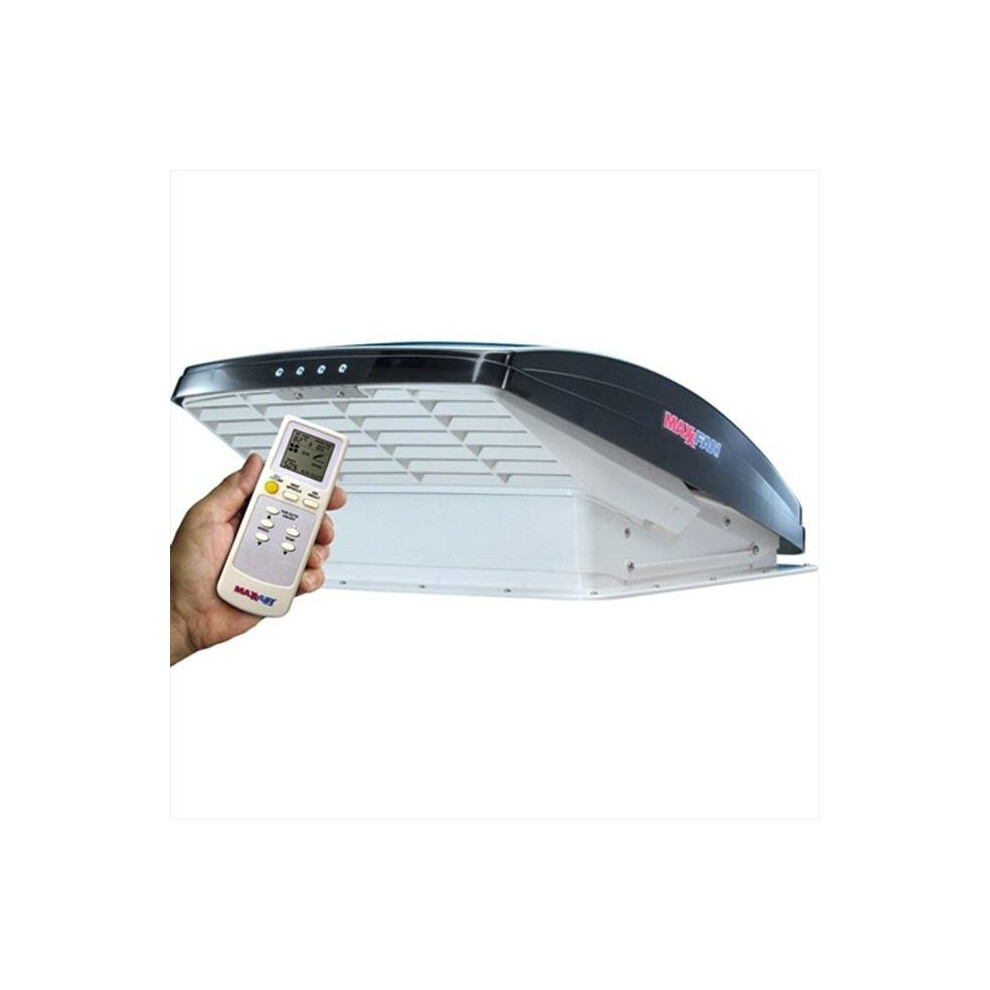 Maxxair Vent 0007500K Roof Vent Remote Control Powered Opening With Smoke 752055000091