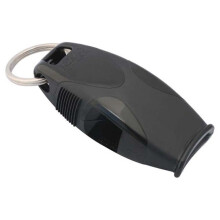Sharx Whistle With Lanyard, Black & Black
