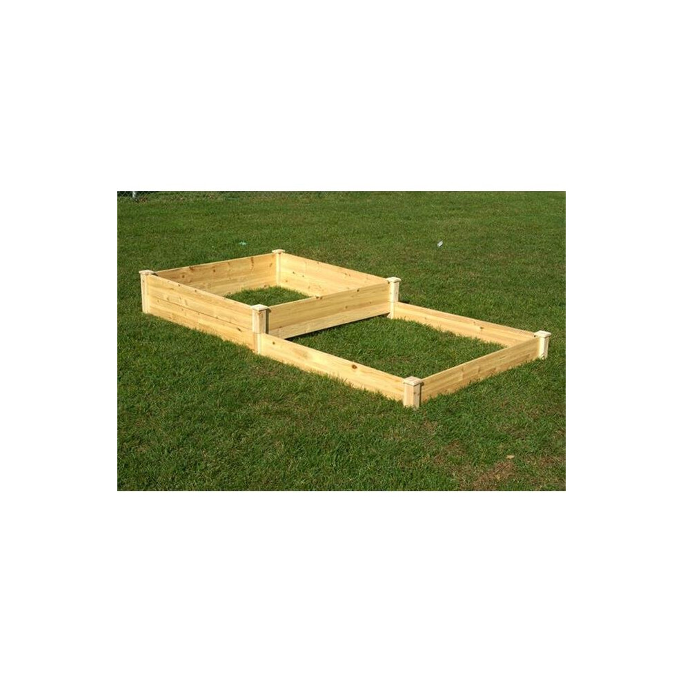 Riverstone Industries Eden RGB-48511 4 Ft. x 8 Ft. x 11 In. Quick Assembly Raised Garden Bed-image-OPC-PQWFPX-NEW