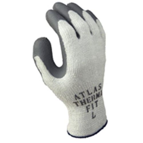 Showa Best Glove 451M-08.RT Gray With Gray Dip Wrinkle Finish Medium