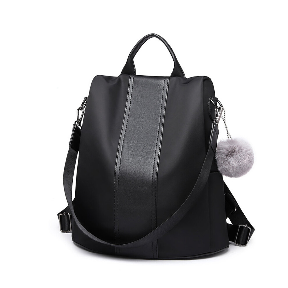 (Black 1903) Faux Leather Women's Fashion Backpack