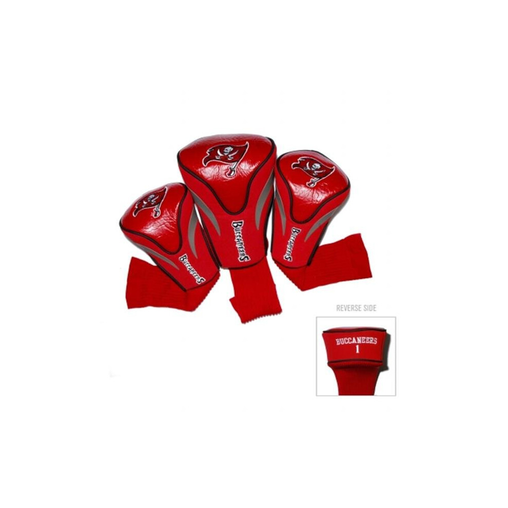 Photos - Golf Team  32994 Tampa Bay Buccaneers 3 Pack Contour Fit Headcover