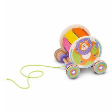 Melissa & Doug 13012 First Play Musical Rainbow Xylophone Wooden Pull Toy, Multi