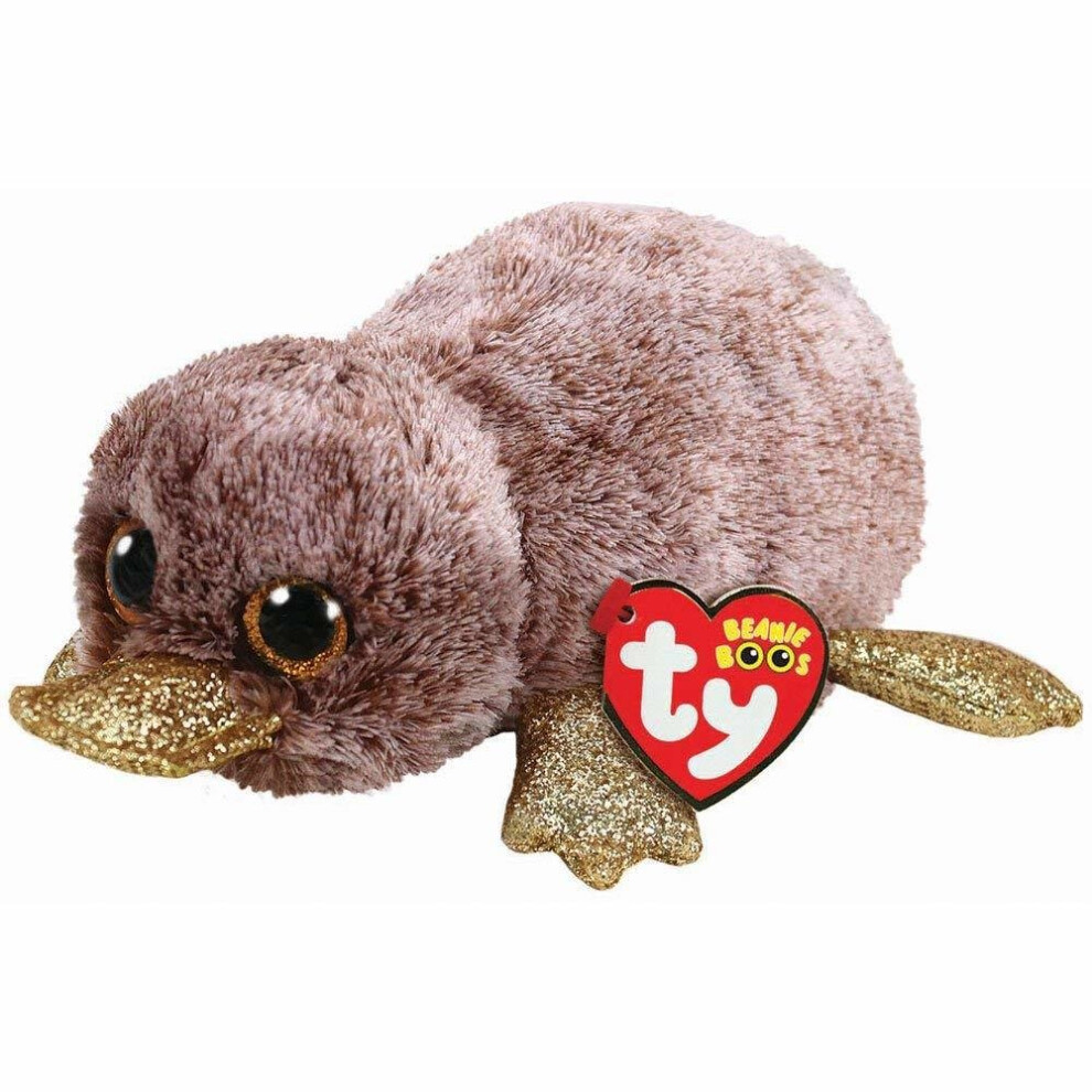 Ty 36218 Perry Platypus 15 Cm Beanie Boo's, Brown