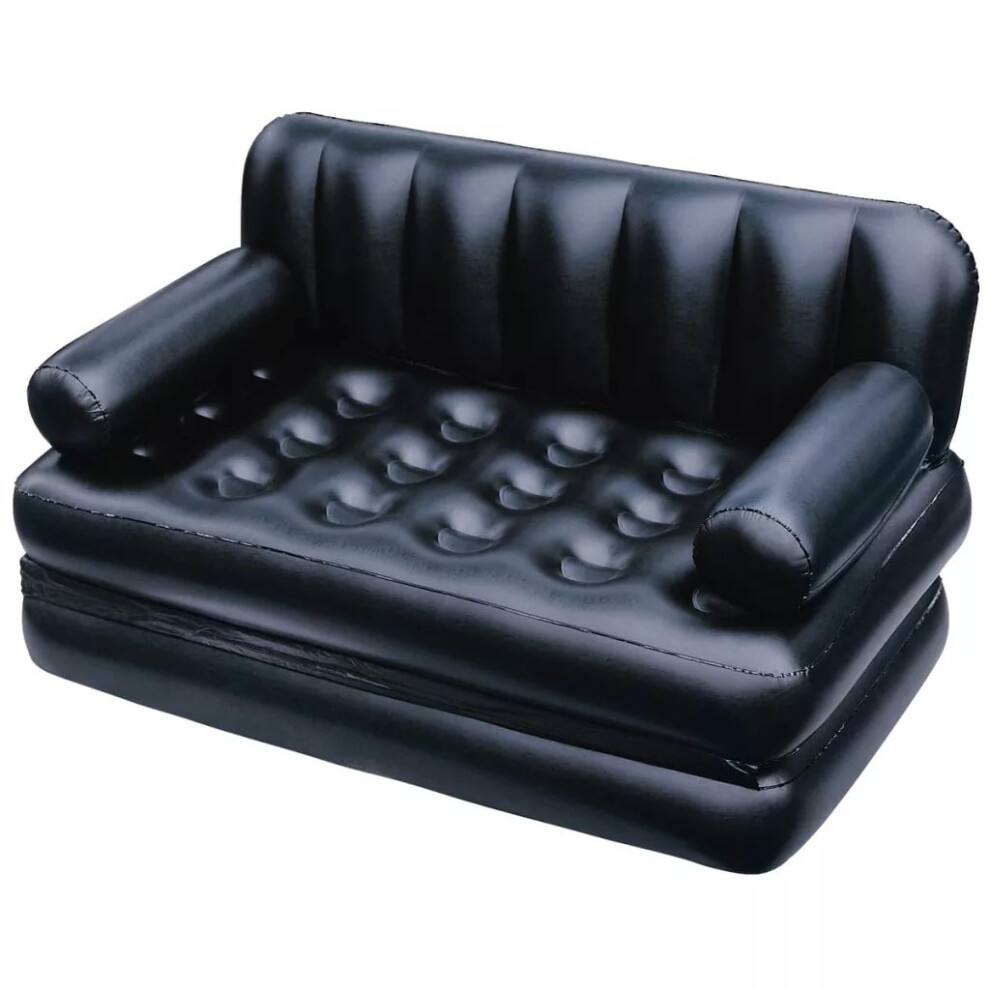 Bestway 5-in-1 Inflatable Sofa - Black