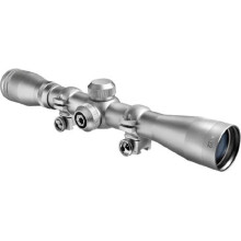Barska AC10040 4 x 32 Plinker-22 Scope With Rings Silver