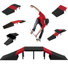 GEEZY 6-in-1 Skate Ramp Set | Bike Ramp