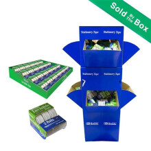 Bazic 938 3/4" X 250" Invisible Tape (3/Pack) w/ Floor Display Pack of 144