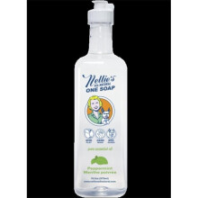 Nellie's, One Soap, Peppermint, 19.2 oz (570 ml)