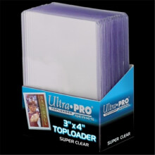 Ultra Pro 7442781145 3 x 4 in. Top Loader, Clear