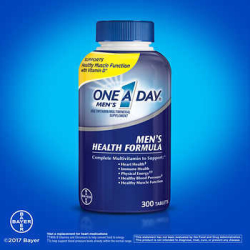 Bayer One A Day Multivitamin til mænd, 300 tabletter 1