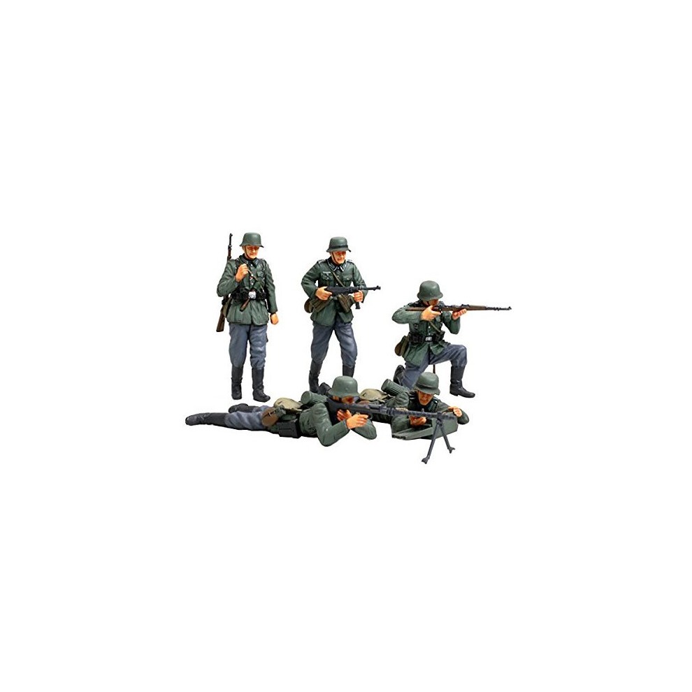 Tamiya 35293 WWII German Infantry Figures France Campaign Model Kit Scale 1:35