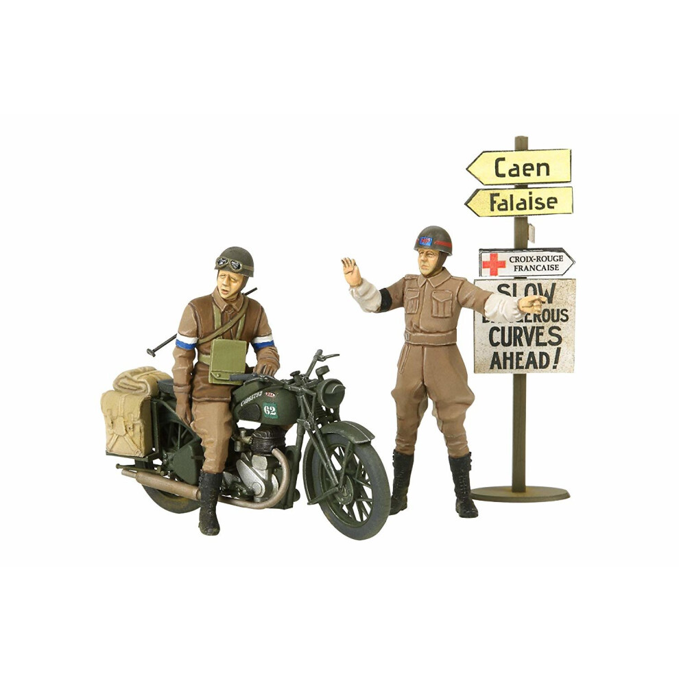 Tamiya 35316Â WWII British BSA M20Â Motorcycle/Mi Police Model Kit Scale 1:35