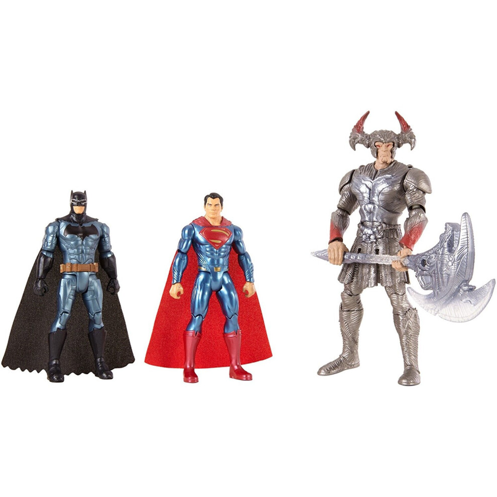 Justice League Action FGG57 Batman Steppenwolf Superman 3-Pack Figures