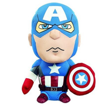Funko Plush Marvel Medium Talking Captain America Soft Toy