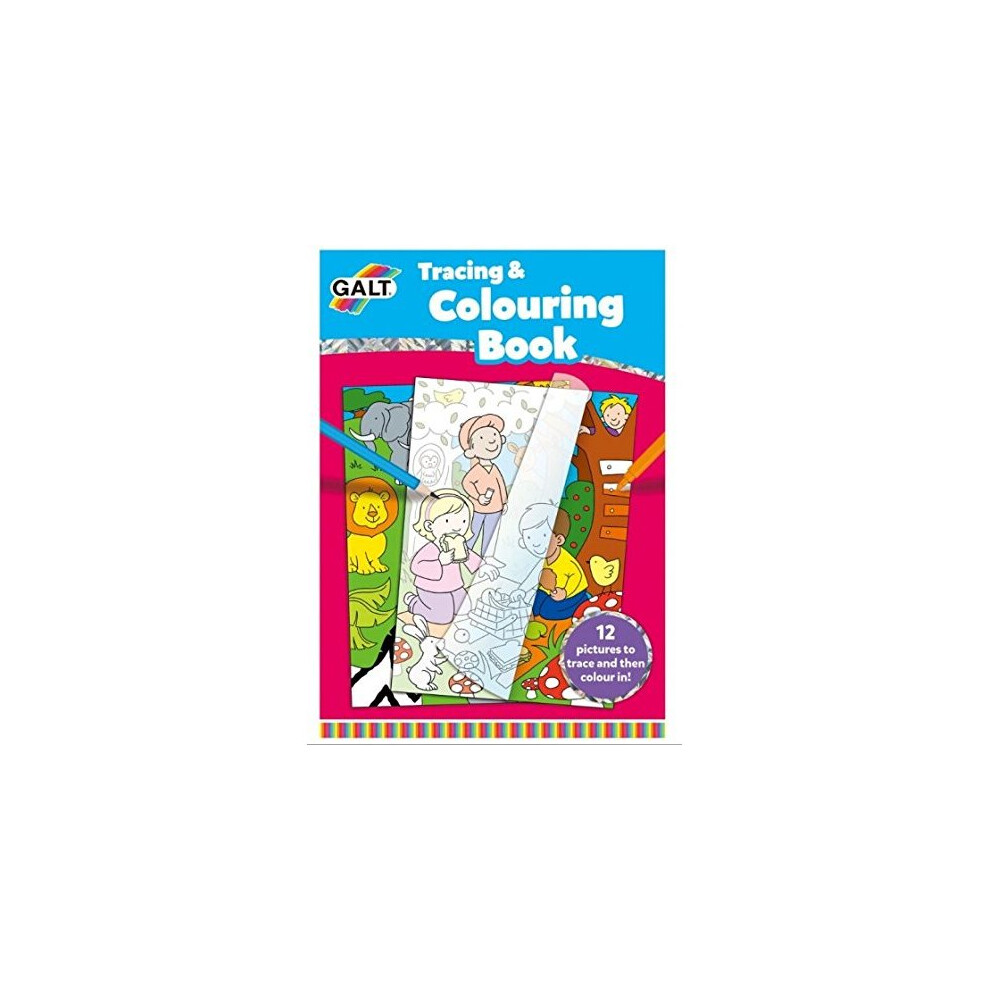 Galt Tracing And Colouring Book