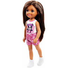 Barbie Chelsea Puppe mit Hundetop