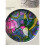 Smart Garden Products Hand Painted HUMMINGBIRD  Glass Table Top Folding Drinks Table 2