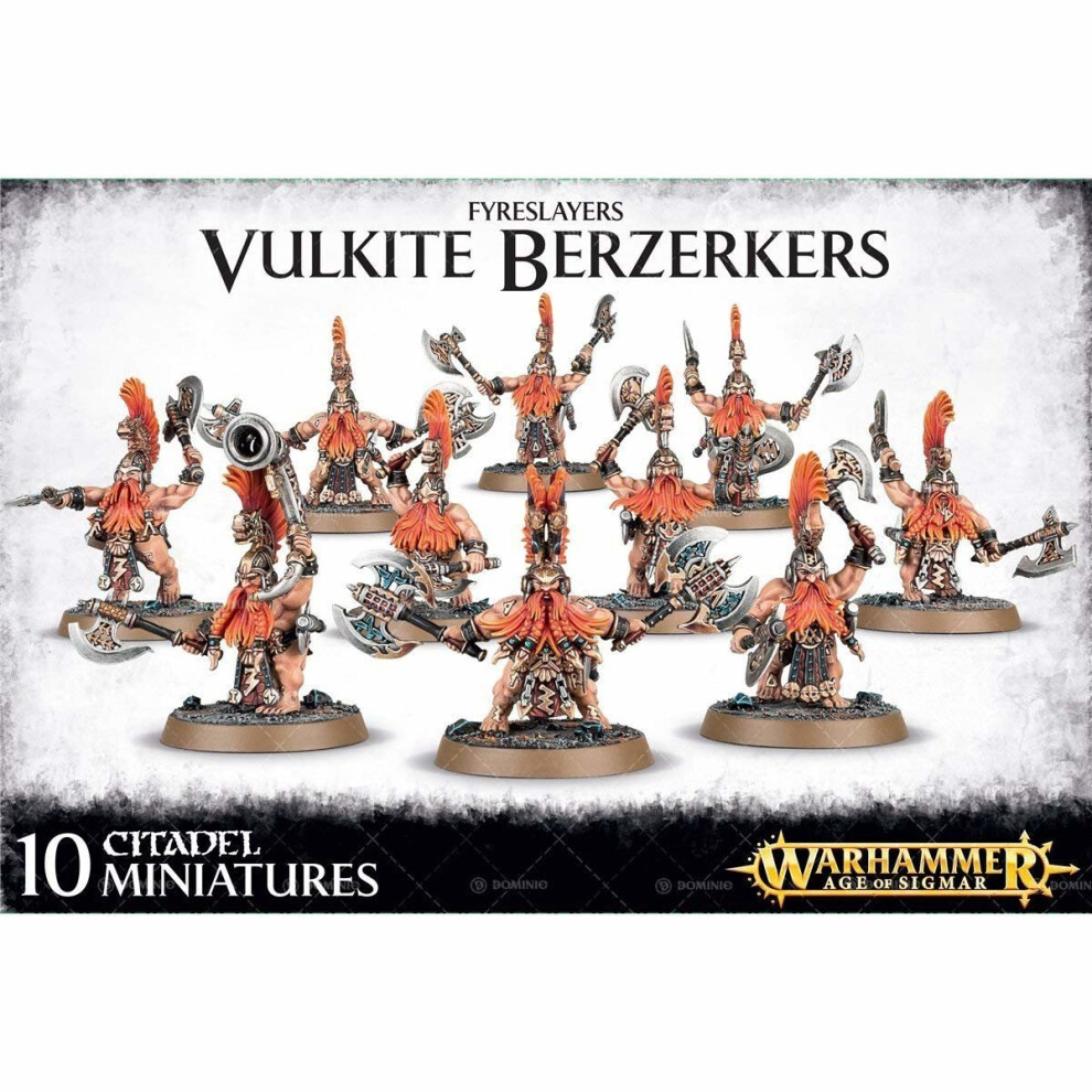 Games Workshop    Age of Sigmar   Fyreslayers: Vulkite Berzerkers