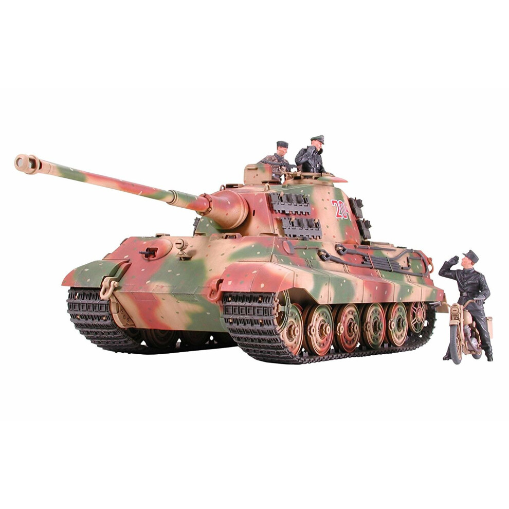 Tamiya 35252 WWII German King Tiger Ardennen Model Kit Scale 1:35