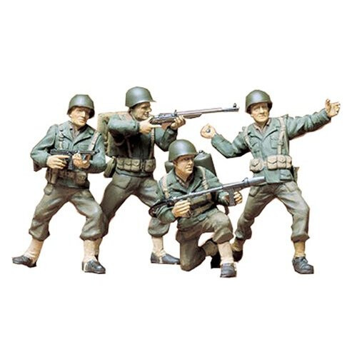 Tamiya Tamiya 35013 US Army Infantry Miniatures Scale 1:35