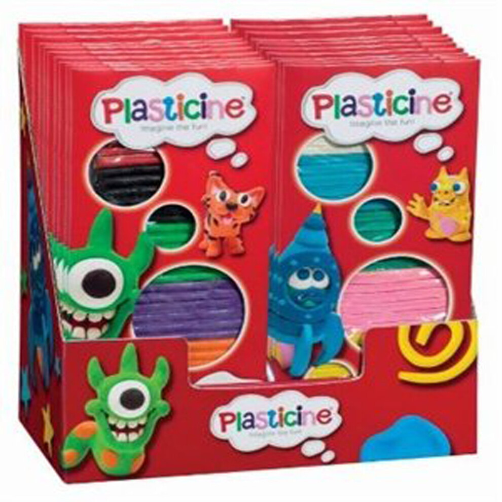 Plasticine Basix 6 Colour Pack