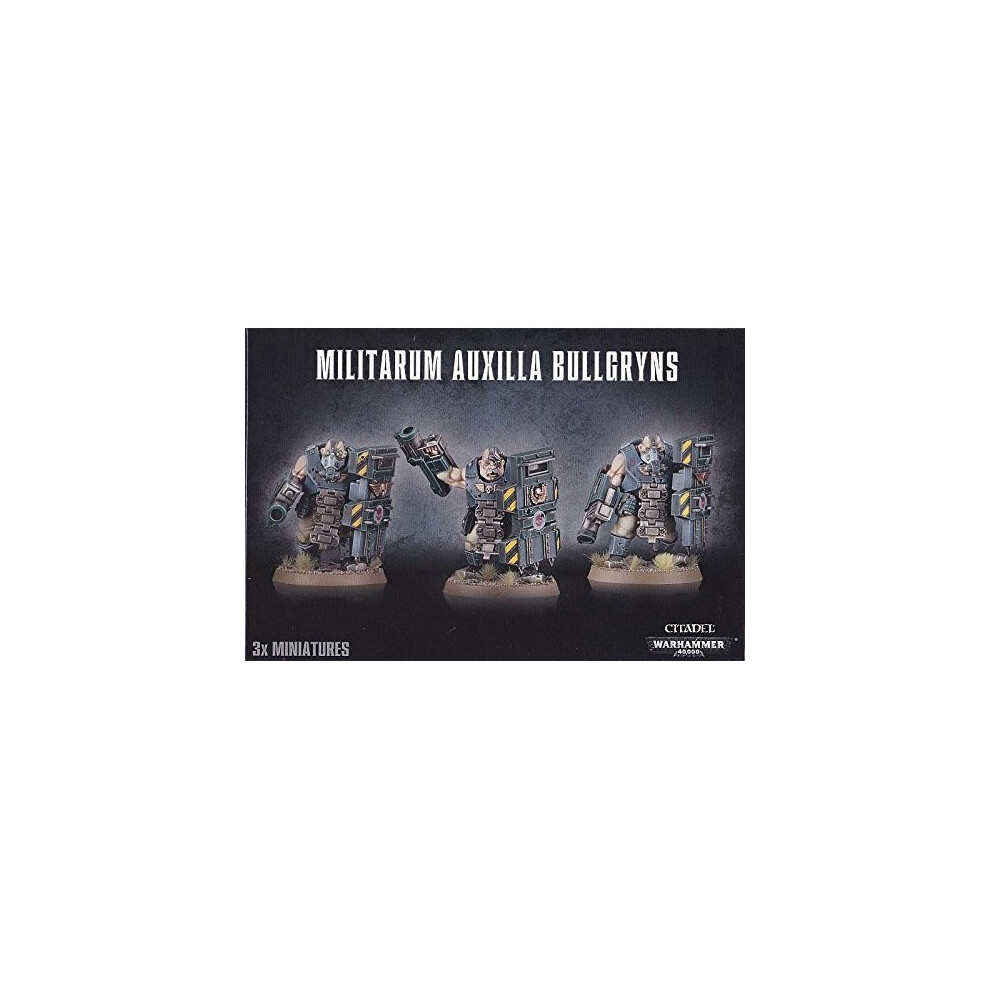 Games Workshop Warhammer Militarum Auxilla Bullgryns Tabletop and Miniature
