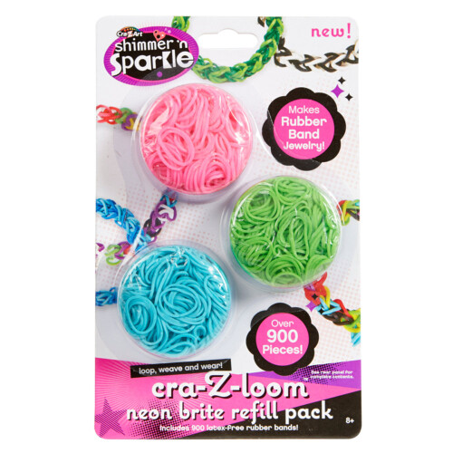 Cra-z-loom Neon Brite Refill Pack