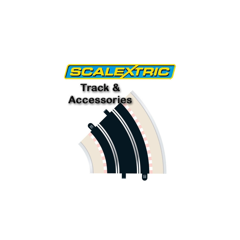 Scalextric Track - Radius 2 Curve 45 degrees (2)(C8206)