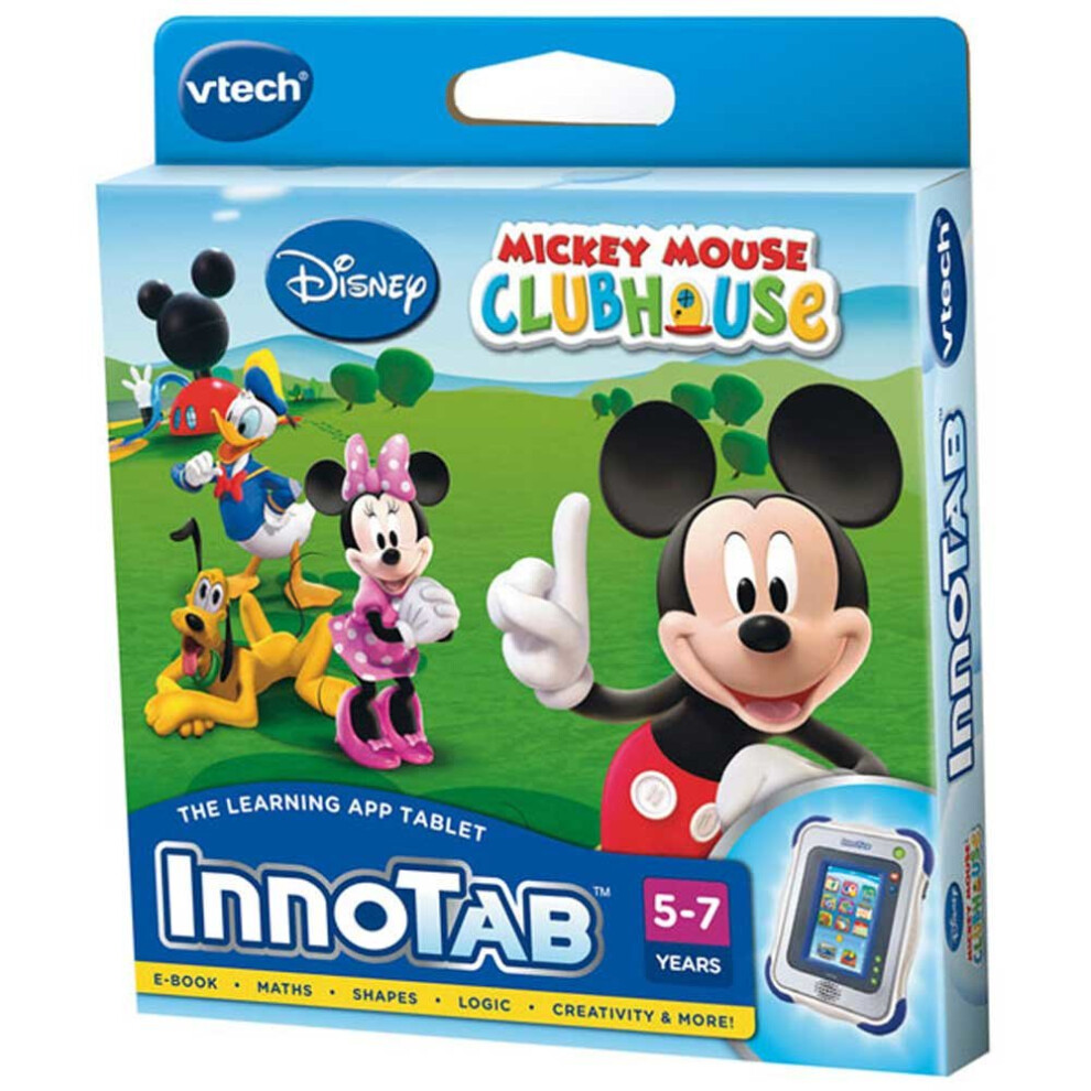 Mickey Mouse Vtech Innotab Clubhouse Learning Cartridge