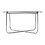 Ember Round Silver Chrome Tray Top Coffee Table 4