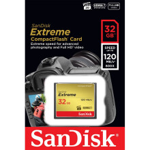 SanDisk 32GB Extreme CompactFlash Card