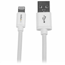 Cable Lightning a USB - StarTech.com - USBLT2MW - 2 m - Blanco - Sincronización y carga