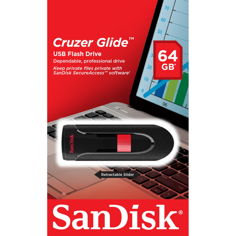 Sandisk Cruzer Glide 64Gb Usb