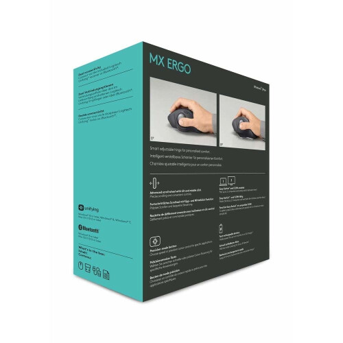 Logitech Logitech MX Ergo Advanced Wireless Trackball for Windows PC and Mac 1