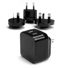 STARTECH Muur USB-oplader met 2 poorten - Hoge kracht (17 W / 3,4 A) - Voor iPad, iPhone