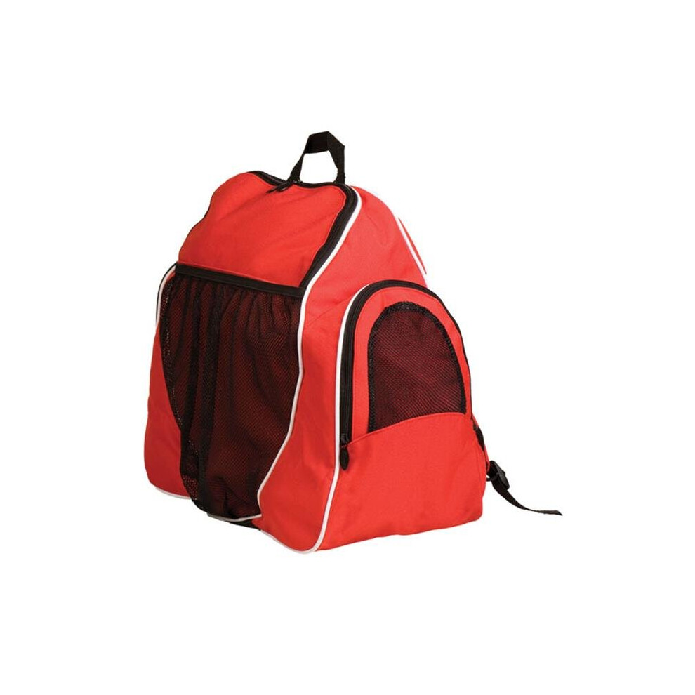 Champion Sports BP1810RD 18 x 19 x 10 in. Deluxe All Purpose Backpack&, Red